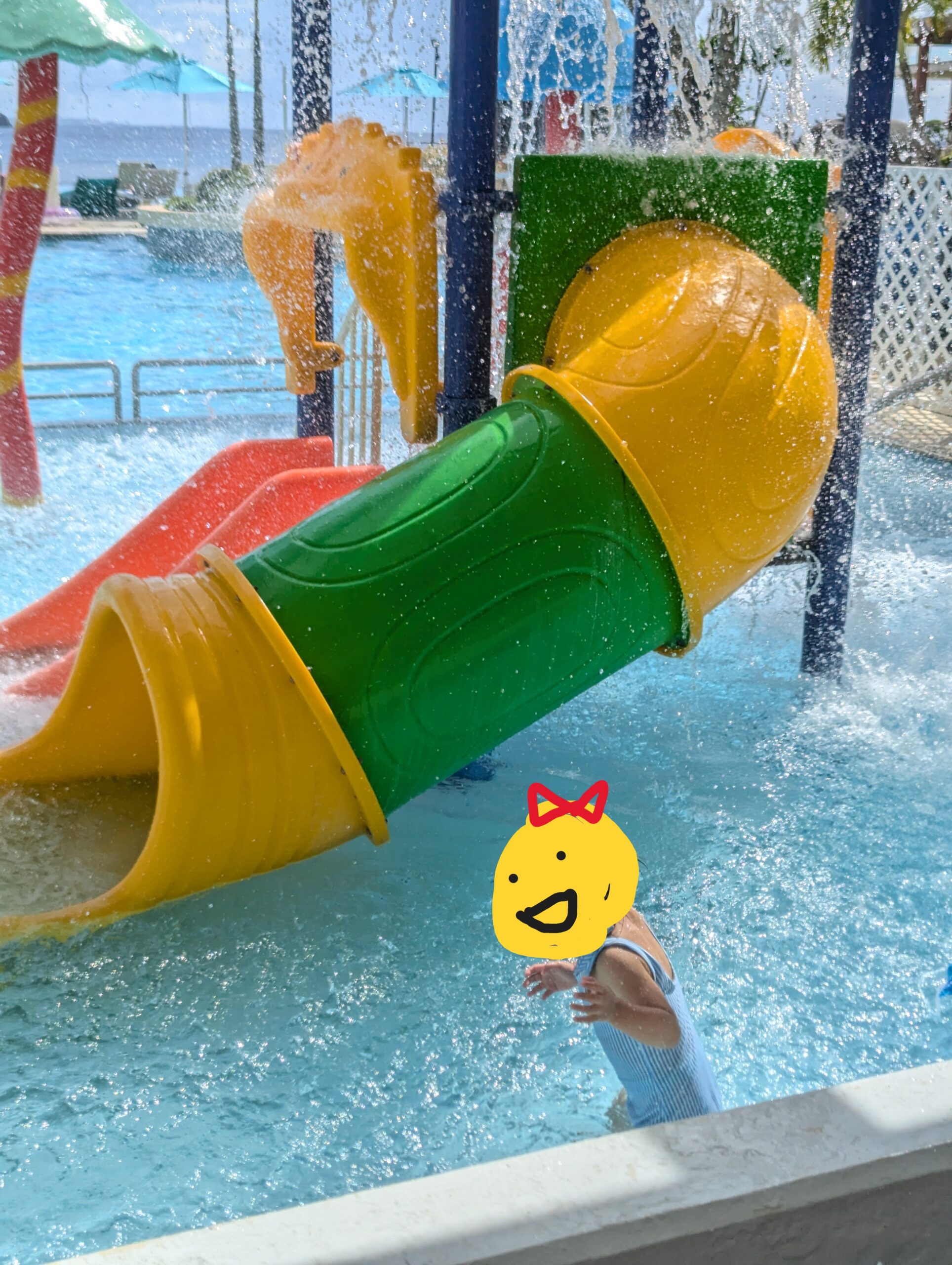 ロッテホテルグアム キッズプール 子供