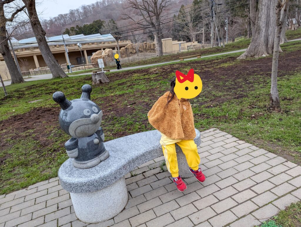円山動物園 バイキンマン アンパンマン