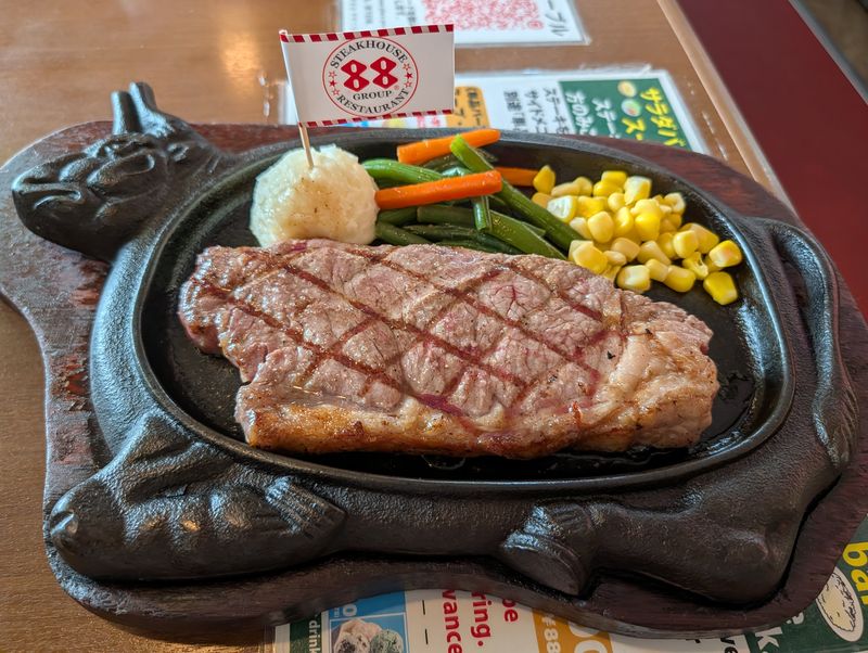 ステーキハウス88　ステーキ